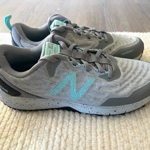 New -Womens New Balance Nitriel v3 Grey Blue Black Running Shoes WTNTRLG3 -  9.5